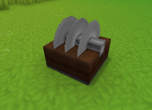 An image displaying the Mechanical Drill pointing upwards