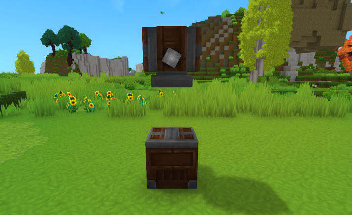 An image displaying two blocks, The Packager Deployer placed 2 blocks above the Packager Storage.